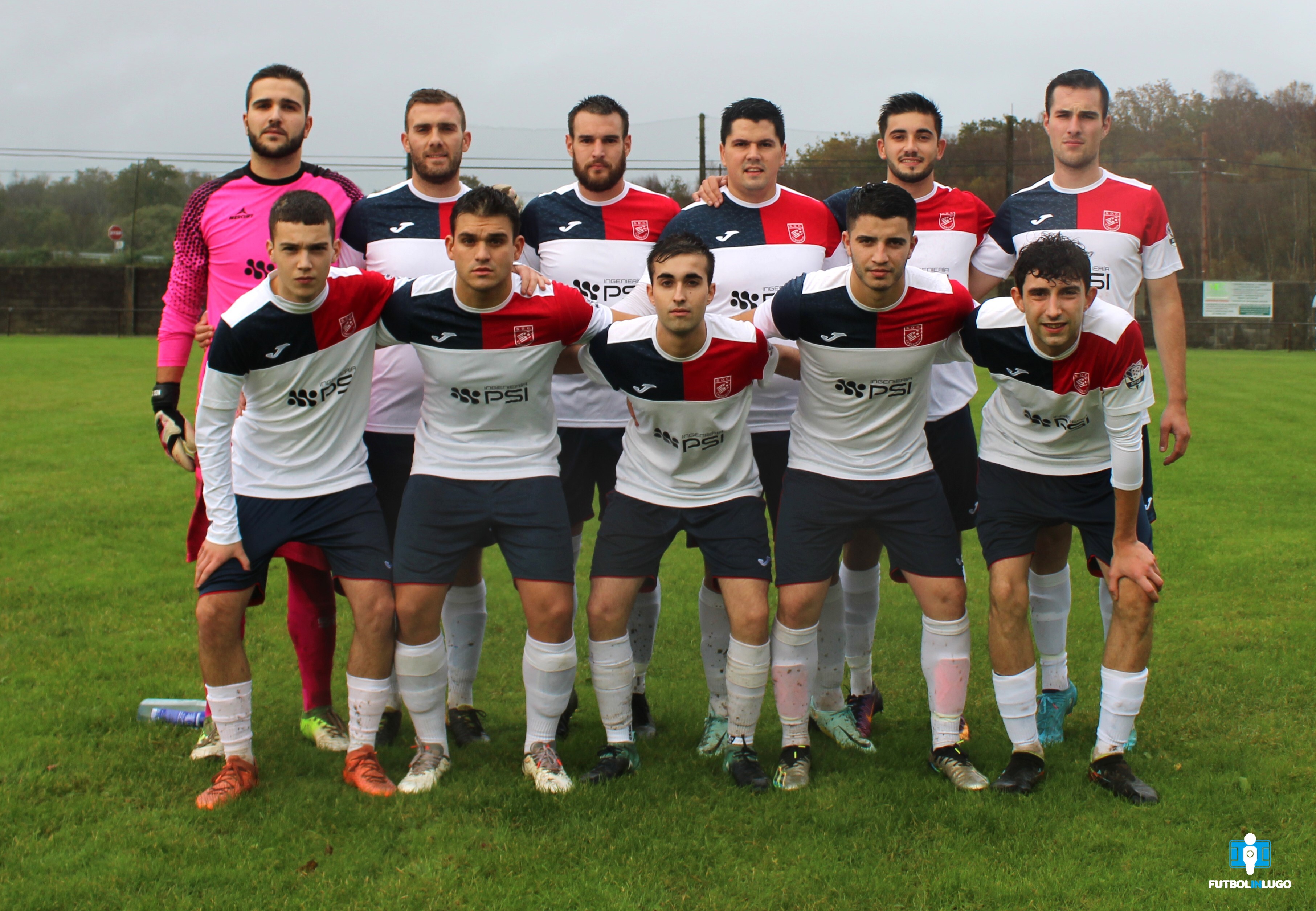 Once inicial do Cabreiros no partido da oitava xornada de liga ante o Muimenta xogada na Acea (05/11/2023)