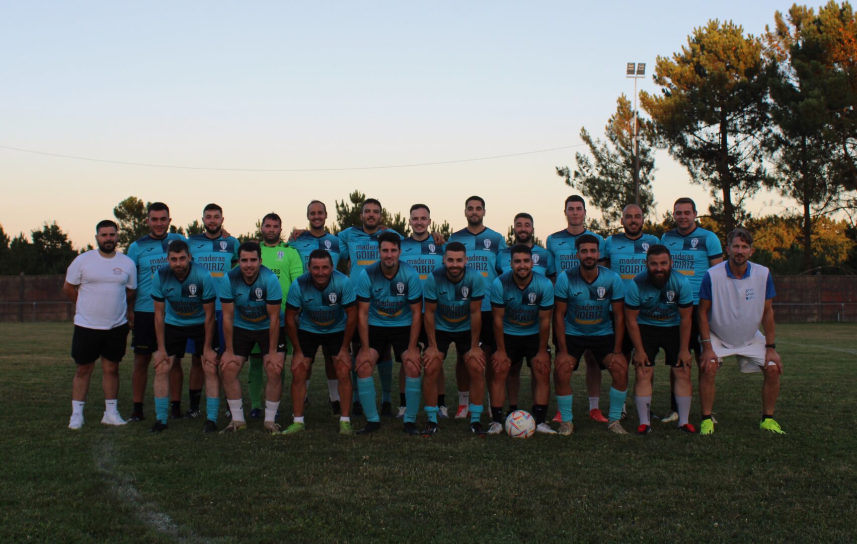 O Goiriz, primeiro equipo ascendido a Segunda Futgal