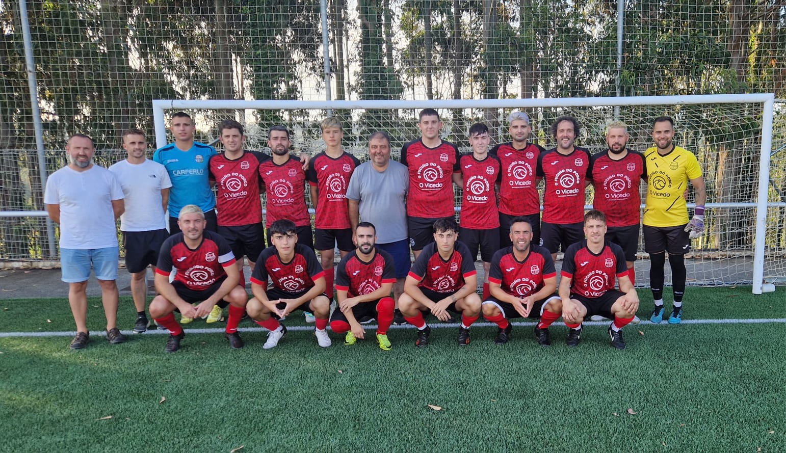 O Folgueiro, un dos equipos do fútbol lucense no alto da clasificación