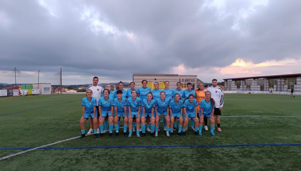 O Antas, equipo ascendido á Primeira Futgal feminina