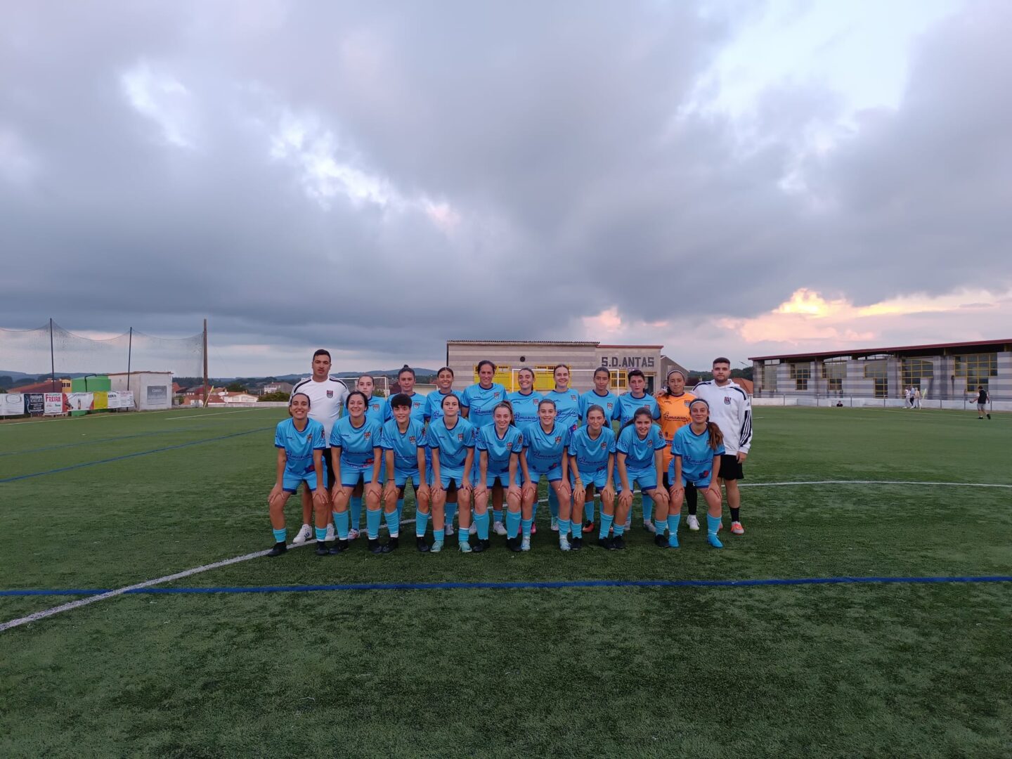 O Antas, equipo ascendido á Primeira Futgal feminina