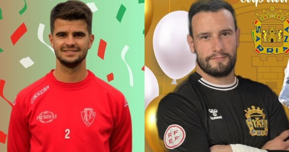 López e Javi Liz, capitáns de Racing Vilalbés e Sarriana