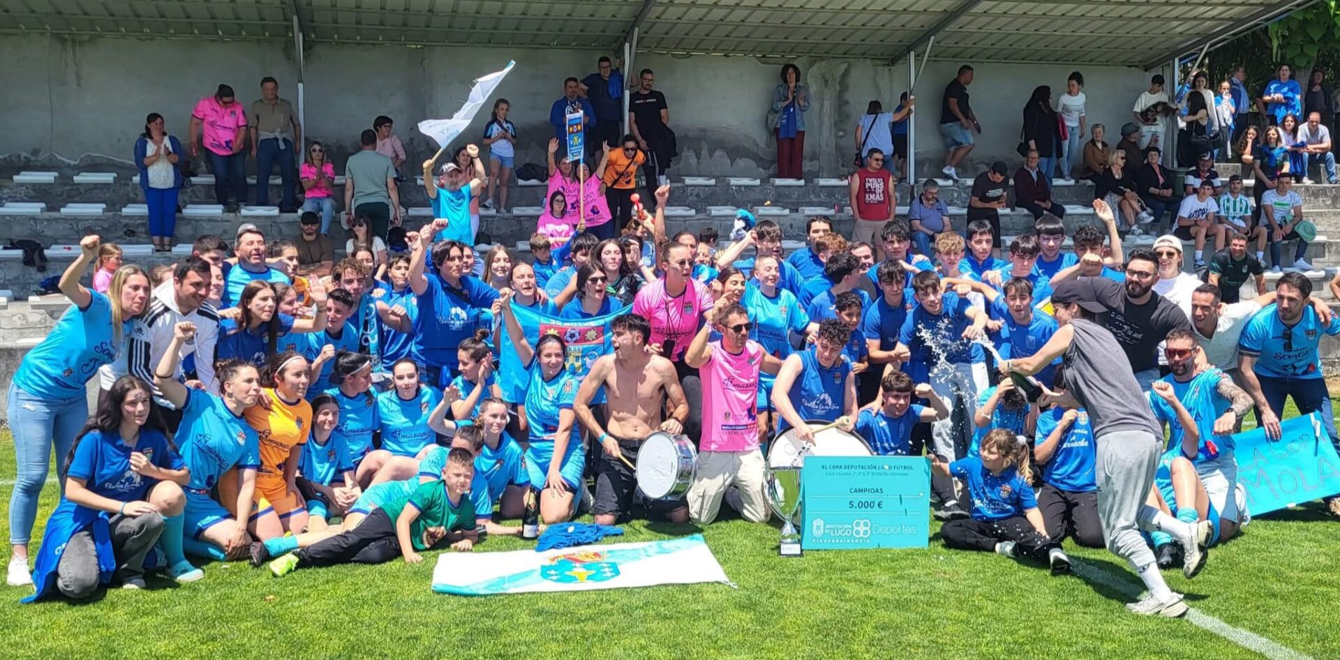 A SD Antas celebra a súa Copa Deputación
