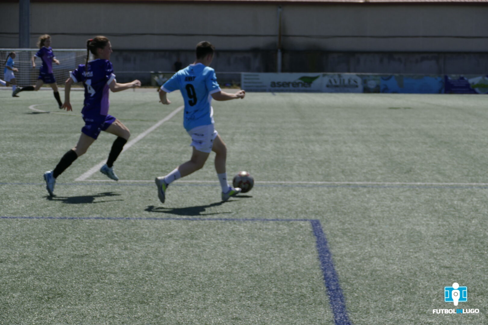 Partido feminino do All Star Futbolinlugo
