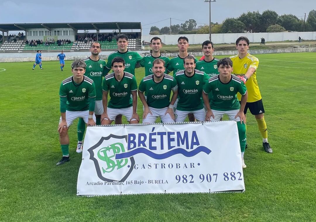 O Burela, unha das vitorias do fútbol lucense esta semana