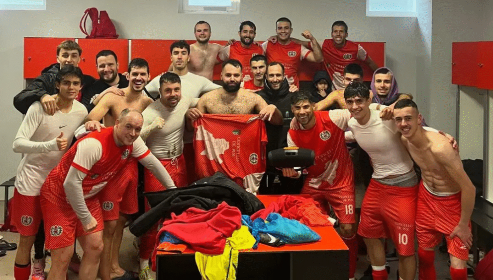 O Pol festexa a súa vitoria