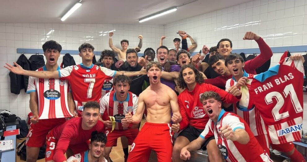 O Lugo B celebra a súa vitoria