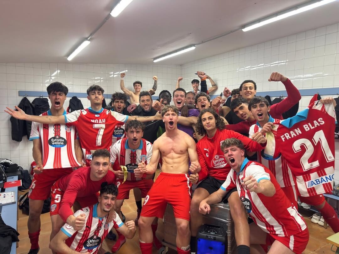 O Lugo B celebra a súa vitoria