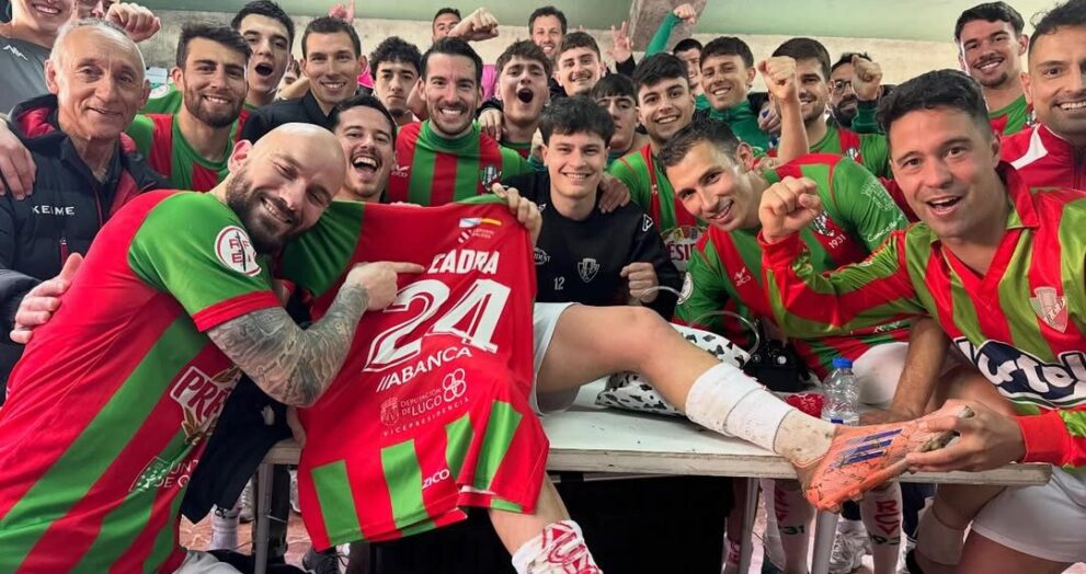O Racing Villalbés celebra a súa vitoria