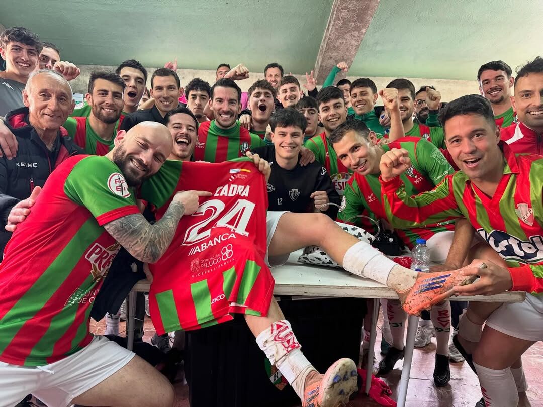 O Racing Villalbés celebra a súa vitoria