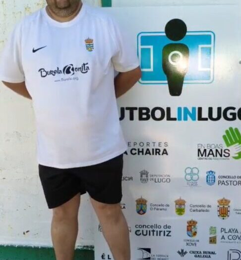 Adrián Marrube, coordinador da base do Burela e ex adestrador do Celta Barreiros