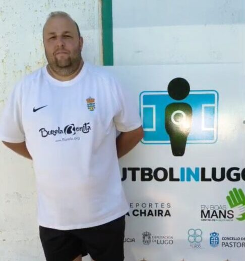 Adrián Marrube, coordinador da base do Burela e ex adestrador do Celta Barreiros